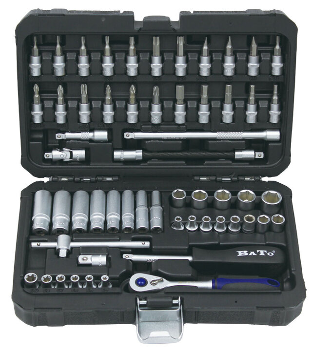 Pipesett 1/4" 57-deler BATO 