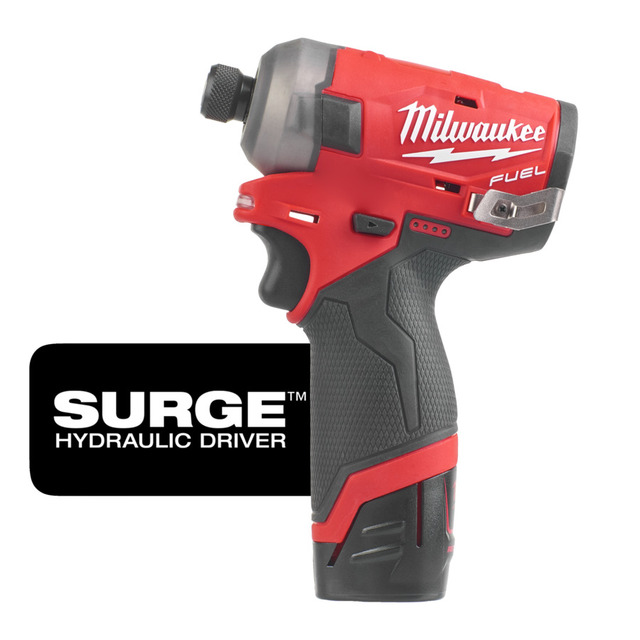 Slagskrutrekker m/batt Milwaukee M12 FUEL SURGE 