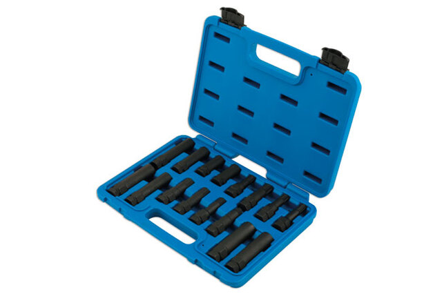 Låsehjulmuttersett universal 16pc 