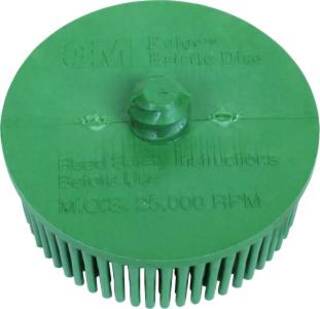 Bristle Rondell  50mm   Grønn P 50 . 