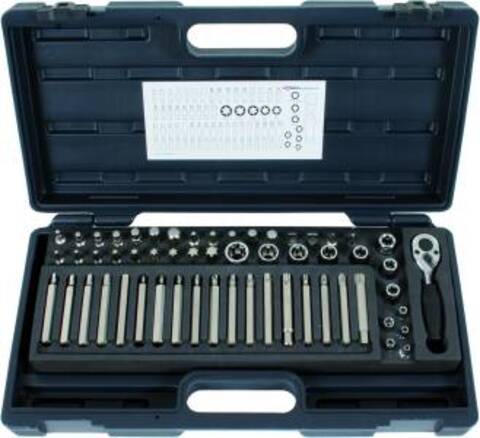 Bitssett 10mm Bits + Piper 57-Deler . 