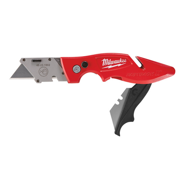 Foldekniv m/Bladoppbevaring m/5 Blad Milwaukee 