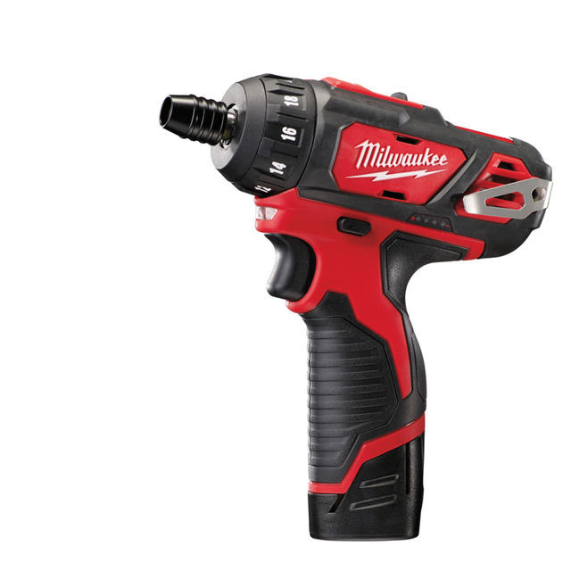 Milwaukee Skrutrekker 1/4" HEX M12 30Nm 