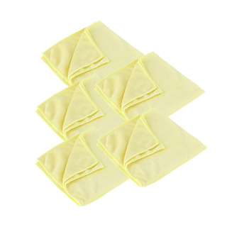 Mikrofiberkluter Universal 5pk 40 x 40cm Gul