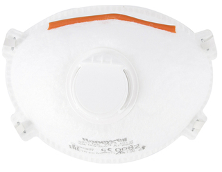 Støvmaske m/ventil FFP3