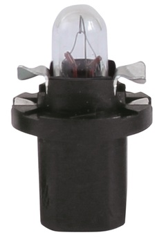 12V Lysp&#230;re  12V 1.2  Sort B8,5D 12598
