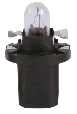 12V Lysp&#230;re  12V 1.2  Sort B8,5D 12598