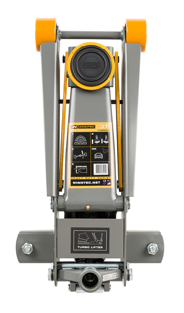 Jekk Garagejekk 3T Turbo Lifter m/Nylonhjul 