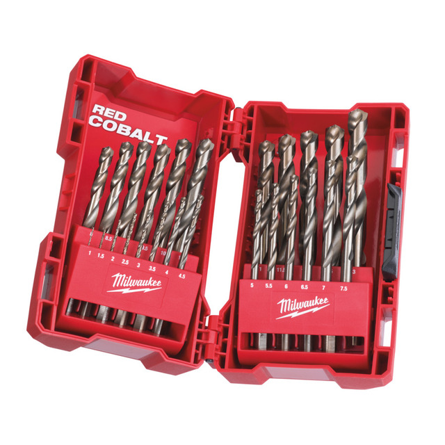 Milwaukee RED COBALT HSS-metallbor (25) Milwaukee 