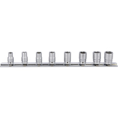 1/4&quot; Pipesett for utv.6-kt p&#229; skinne 4 - 13 mm