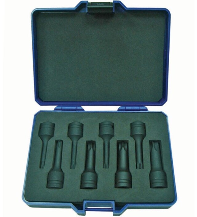 Kraft sett 1/2" Torx 30-80 Bato 
