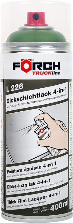 Tykklagslakk 4 in 1 Krone Gr&#248;nn  L226 TRUCK Line  400 ml