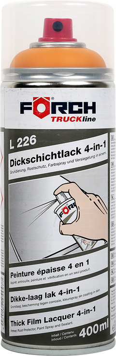 Tykklagslakk 4 in 1 Hyundai Gul  L226 TRUCK Line  400 ml