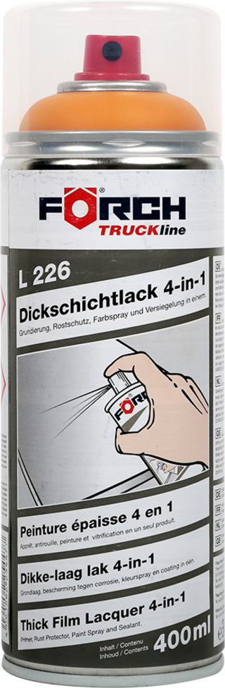 Tykklagslakk 4 in 1 Hyundai Gul  L226 TRUCK Line  400 ml 