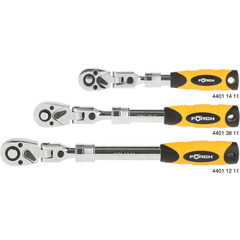 Skralle m/ledd og teleskop F&#246;rch 1/2&quot; 4-kt 380/410/435/465/490mm