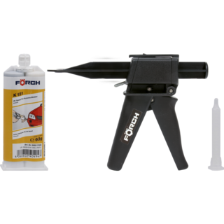 Start-sett Plastreparasjon 2K K151 10 x lim/20 x spiss/1 x pistol