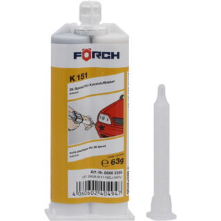 Lim universal 2K Plast Reparasjon K151 Blandespiss = 6660 4211