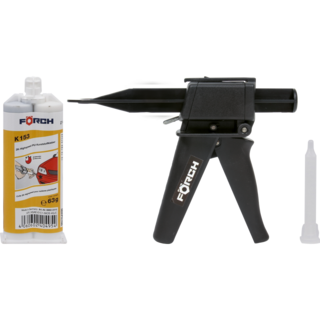 Start-sett Plastreparasjon 2K K153 10 x lim/30 x spiss