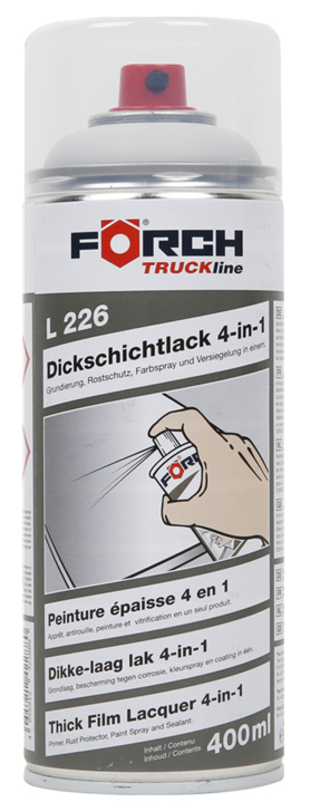 Tykklagslakk 4 in 1 Artikk Hvit  L226 DB147  TRUCK Line  400 ml 
