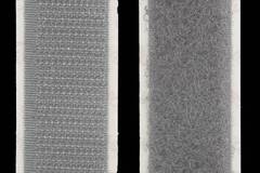 Velcrob&#229;ndsett Gr&#229; 2X20Mm(10M)