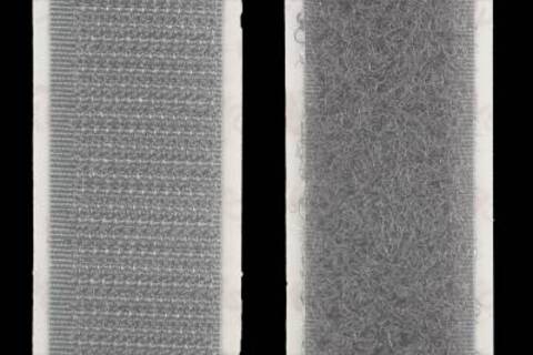 Velcrobåndsett Grå 2X20Mm(10M) 