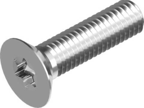 Maskinskrue m/Senk DIN965 - Torx - A4 M5 X 20 