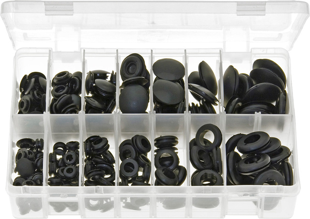Gummitetting, sortiment  (220) 8,0 - 25,4mm 