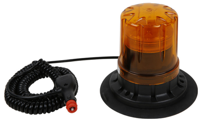 Roterende Varsellampe LED 12/24V Magnetfeste 