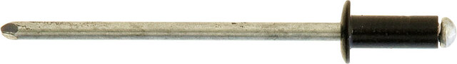 Popnagler Alu sorte m/st. flange (100) 3,2 X 8mm 