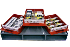 P&#230;reskap 24 Volt Komplett m/180 stk