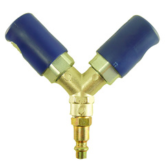 Y-kopling EURO 3/8&quot; Komplett EURO kopling