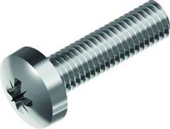 Maskinskrue Linsehode DIN 7985 - A4 PZ