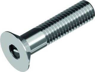 Skrue Innv.6kt m/Senkeh. DIN 7991 - A4 M6 X 12