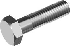 6kt Skrue DIN 931 A4 M8 X 80