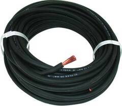 Startkabel 25Kvt Sort (25M)