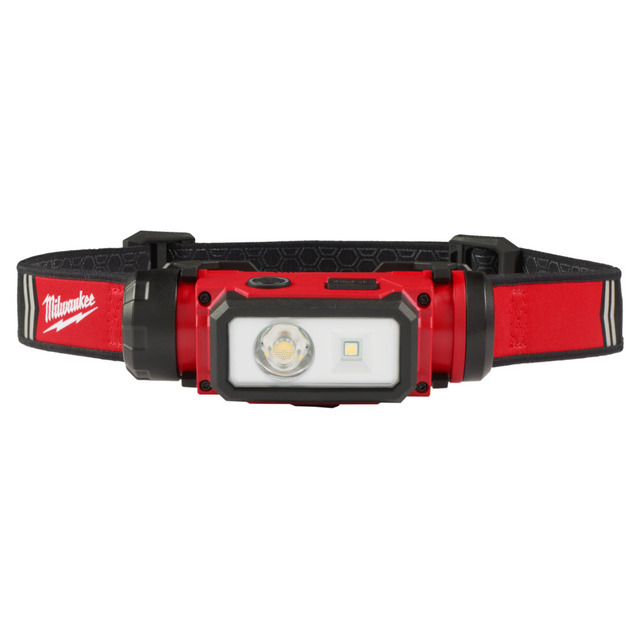 Hodelykt 600lumen Hjelm Milwaukee 