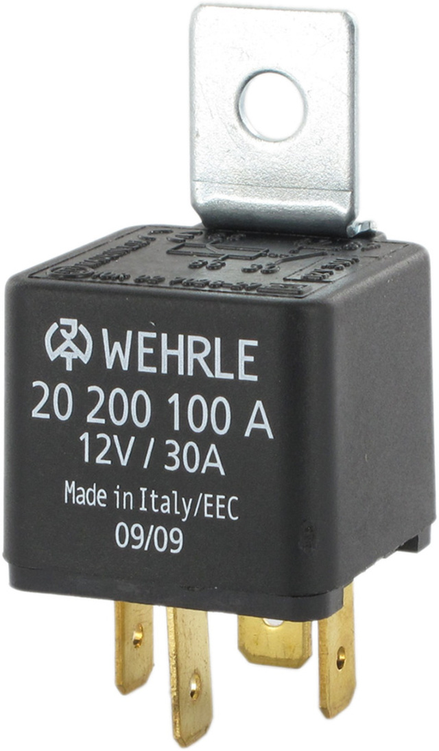 Rele Lys 12V/30A  4-Stikk 