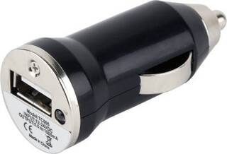 Ladekontakt 1A 12V/Bil m/USB Uttak .