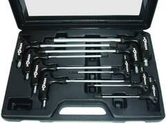 Torx n&#248;kler m/ T-H&#229;ndtak 9-Deler TX10 - TX50