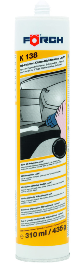 Klebe/Tettemasse Grå(310ml) K138 6636 6556 