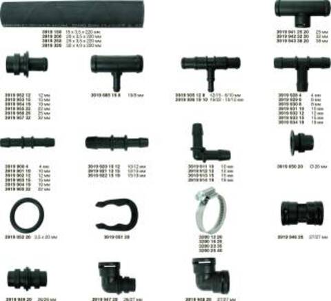 Slangeskjøt Vinkel LS 19mm 