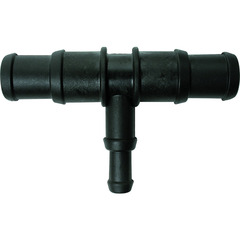 Slangeskj&#248;t T-Stykke m/Reduk. 12-8mm