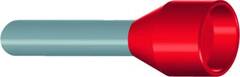 Endehylse R&#248;d 10mm&#178;(100) .