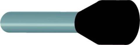 Endehylse Sort 1,5mm² (100) . 