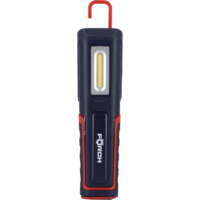 LED lampe med ladestasjon 
