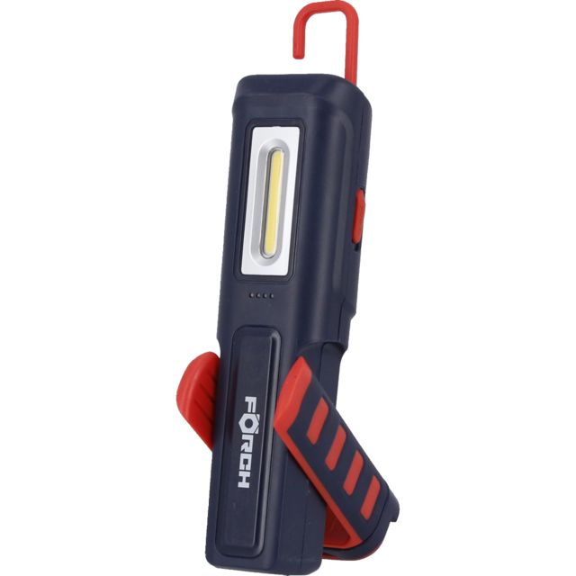LED lampe med ladestasjon 