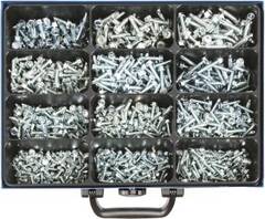 6kt Skruer Selvborrende DIN7504K 4,2x13 - 6,3x32  (1000)