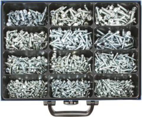 6kt Skruer Selvborrende DIN7504K 4,2x13 - 6,3x32  (1000) 
