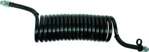 Spiralslange Sort M16X1,5 