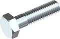 6kt Skrue DIN 931 Elzn 8.8 del.gj M16 X 140